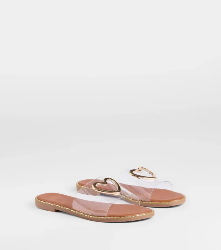 Totally Heart Flat Sandals sold by Windsor