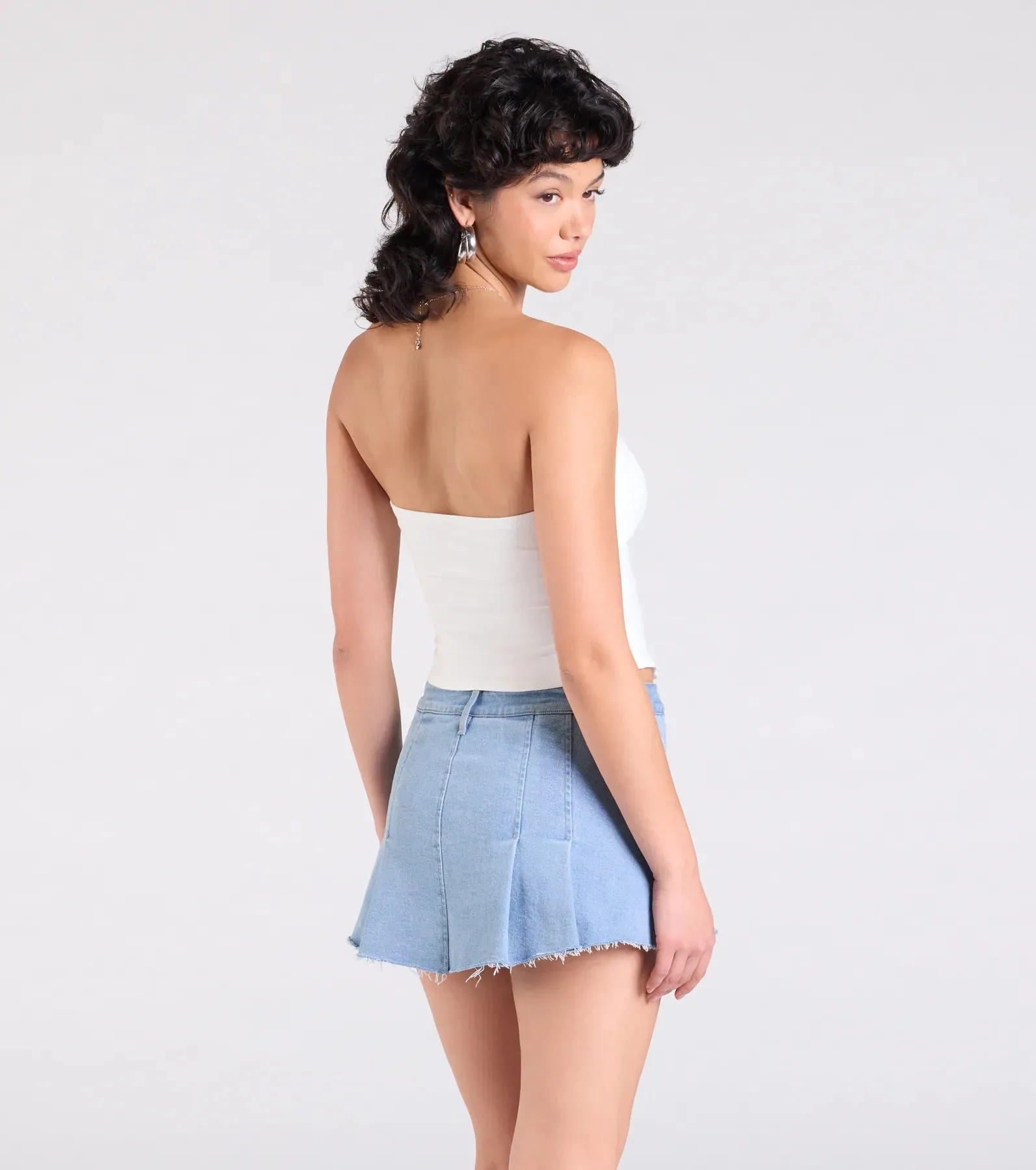 Lookin' Cute Bow-Trim Cutout Top sold by Windsor product image thumbnail 2