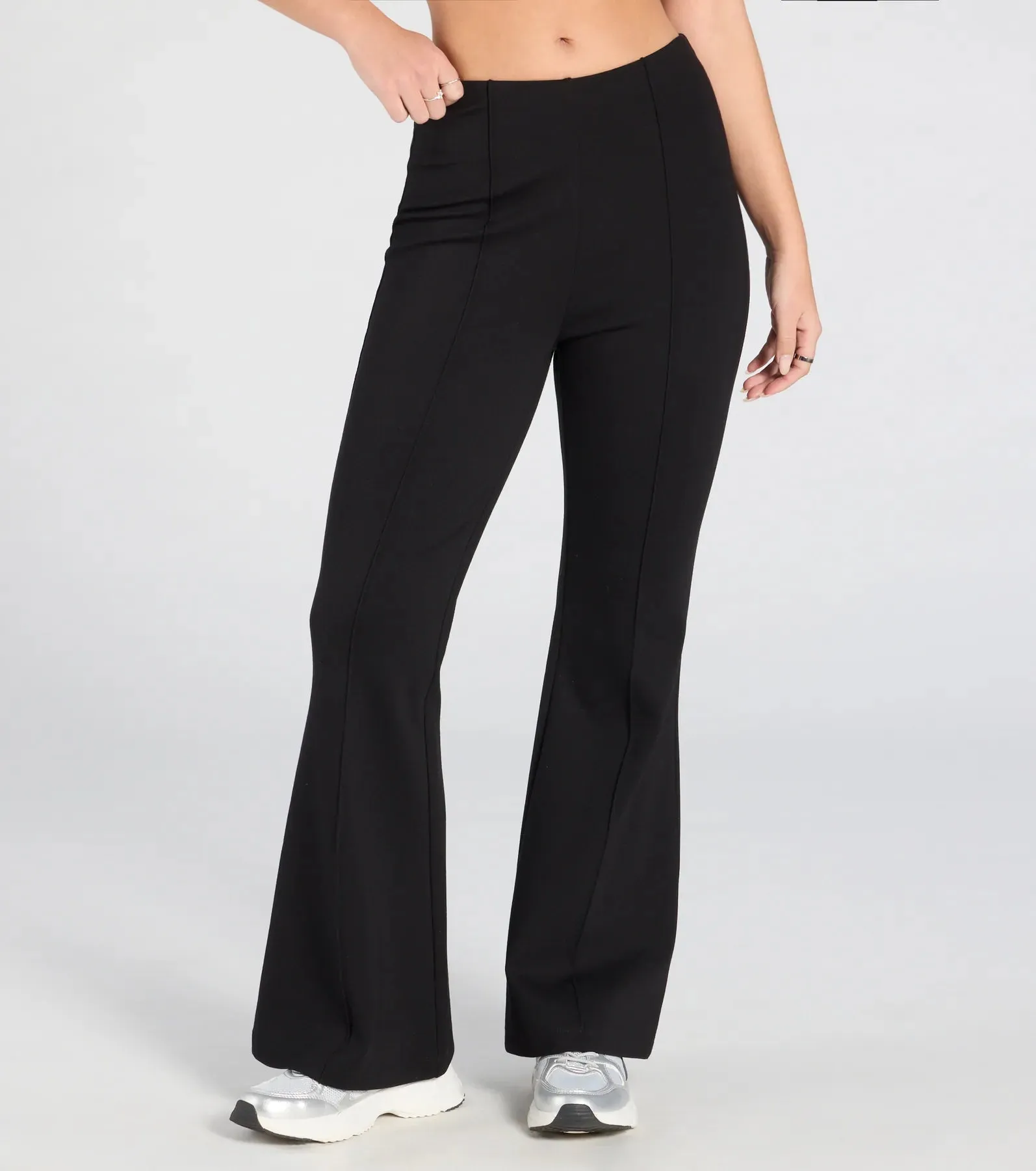 On The Go Ponte Knit Flare Pants sold by Windsor product image thumbnail 4