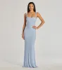 PLACEHOLDER - Kimia Long Beaded Lace-Up Slim Dress sold by Windsor