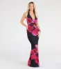 Alluring Vibe Floral Mesh Bodycon Maxi Dress sold by Windsor