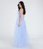 Kim Corset Slit A-Line Tulle Formal Dress sold by Windsor