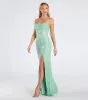 Ashleigh Lace-Up Corset Sequin Formal Dress sold by Windsor