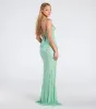 Ashleigh Lace-Up Corset Sequin Formal Dress sold by Windsor