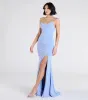 Madison Cowl Neck Slit Glitter Formal Dress sold by Windsor