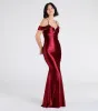 Jelene Cold-Shoulder Mermaid Satin Formal Dress sold by Windsor