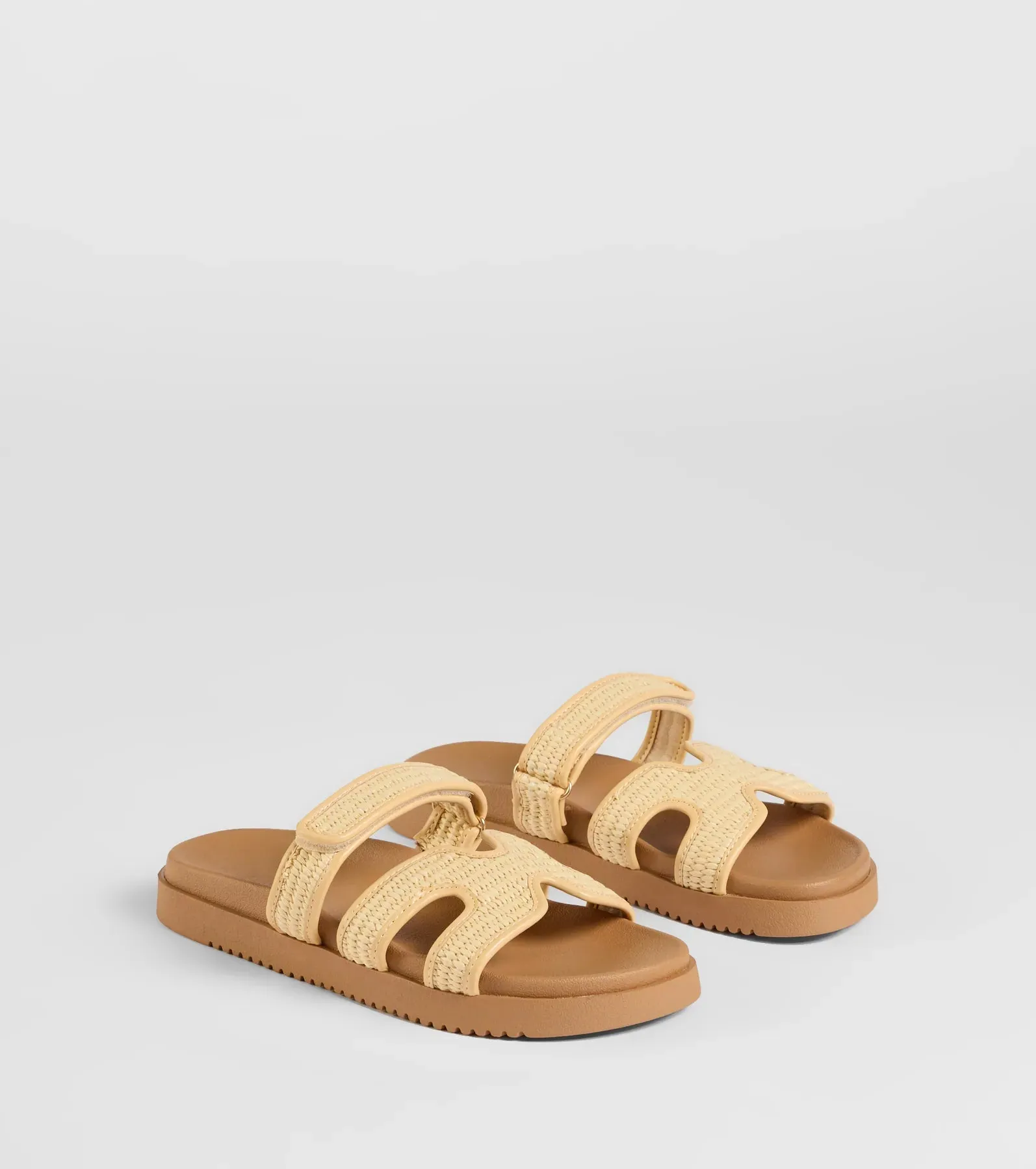 Eye-Catching Cutout Strappy Slide Sandals sold by Windsor