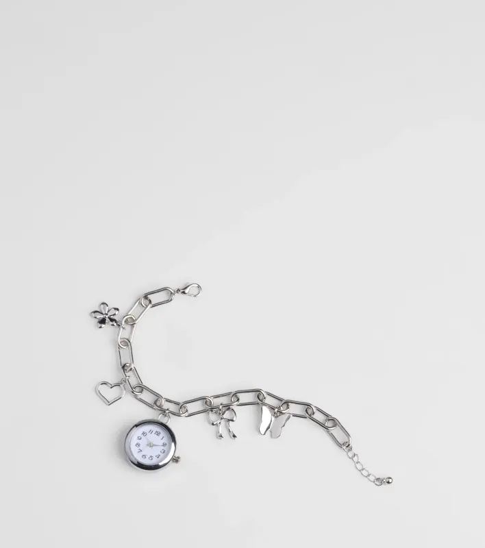 Time Flies Charm Watch Bracelet sold by Windsor