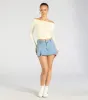 All The Love One-Shoulder Tie Back Crop Top sold by Windsor