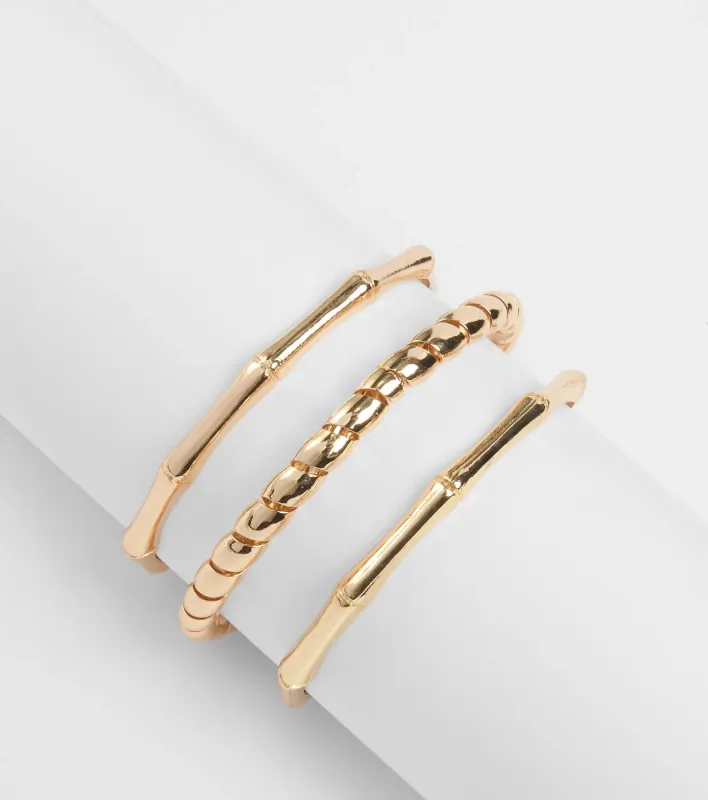 Three's A Crowd Bangle Bracelet Set sold by Windsor