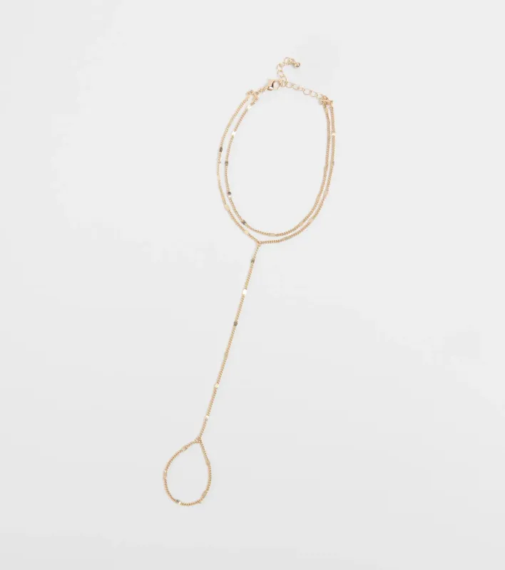 Decadent Beauty Dainty Hand Chain Bracelet sold by Windsor