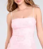 Sparkle In Motion Floral Sequin Lace-Up Mini Dress sold by Windsor