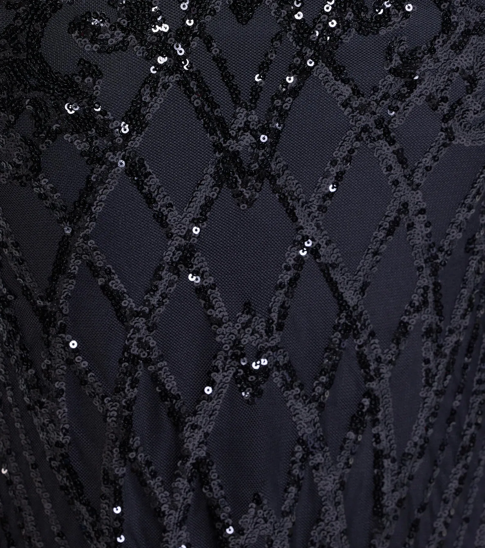 Esmeralda Halter Mermaid Sequin Formal Dress sold by Windsor product image thumbnail 3