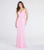 Yasmin Cutout Back Mermaid Sequin Formal Dress sold by Windsor