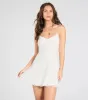 Laced In Chic Lace-Up Skater Dress sold by Windsor