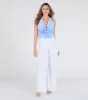 On The Go High-Rise Crepe Trouser Pants sold by Windsor