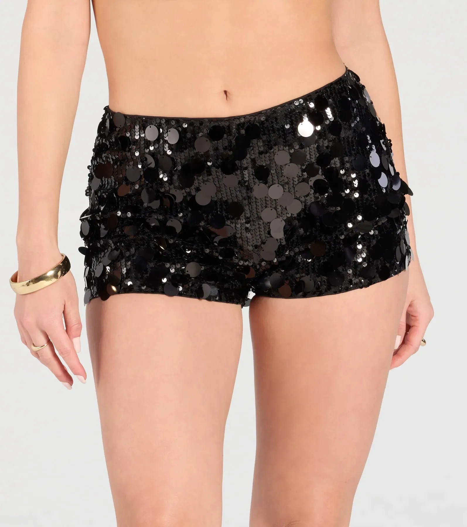 In The Groove Sequin Hot Shorts sold by Windsor product image thumbnail 4