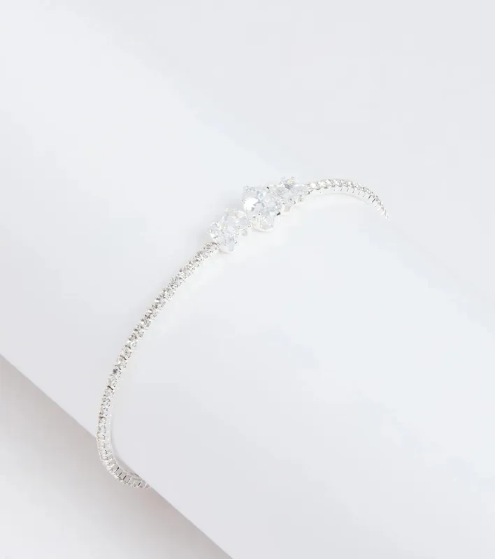 Perfect Sparkle Cubic Zirconia Bracelet sold by Windsor