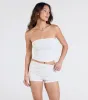 Relaxed Perfection Mid-Rise Pajama Shorts sold by Windsor