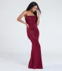 Joan Lace-Up Mermaid Glitter Formal Dress sold by Windsor