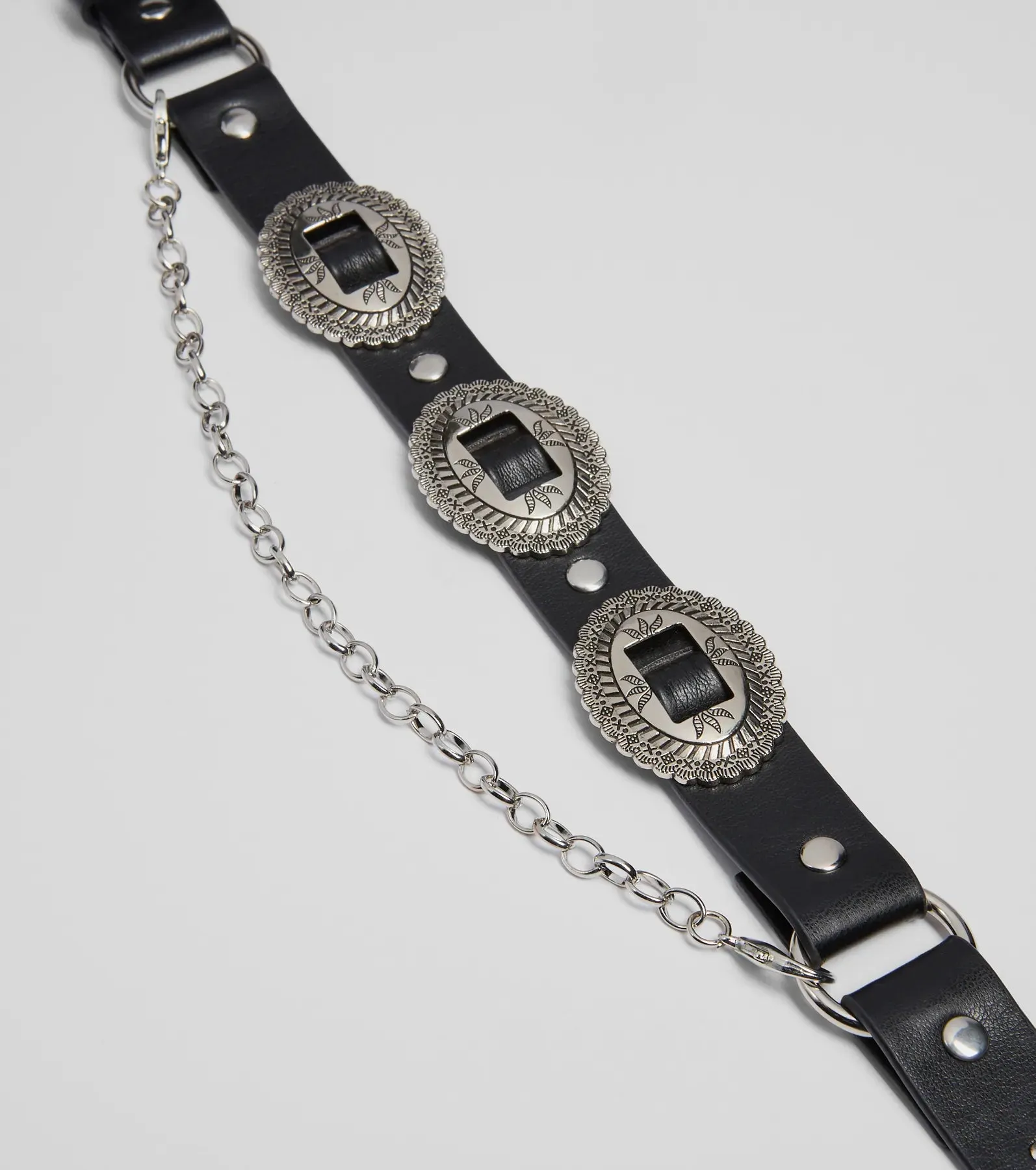 Western Concho Chain Belt Boot Charm sold by Windsor product image thumbnail 2