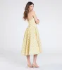 Set For Spring Halter Corset Floral Midi Dress sold by Windsor