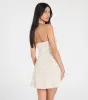 Blissful Cutie Halter Button Floral Skater Dress sold by Windsor