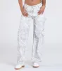 Off The Radar Camouflage Straight Leg Denim Jeans sold by Windsor