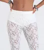 Sheer Fling Lace Flare Pants sold by Windsor