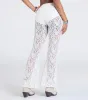 Sheer Fling Lace Flare Pants sold by Windsor