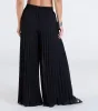 Pretty Pleats High-Rise Chiffon Palazzo Pants sold by Windsor