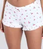 Sweet Pickings Cherry Print Knit Pajama Shorts sold by Windsor