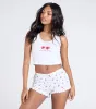 Sweet Pickings Cherry Print Knit Pajama Shorts sold by Windsor