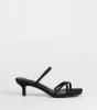 Chic Strappy Kitten Stiletto Heels sold by Windsor