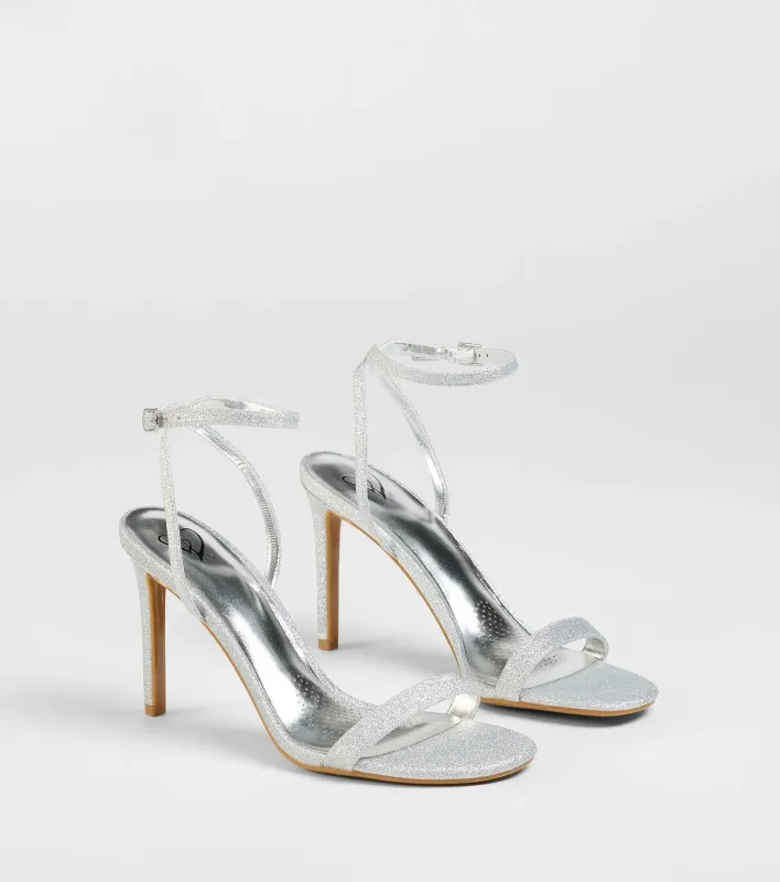 Sparks Fly Glitter Mesh Stiletto Heels sold by Windsor