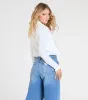 Layered Poise Long Sleeve Crepe Bolero sold by Windsor