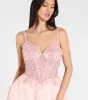 Mae Corset Lace-Up A-Line Ball Gown sold by Windsor