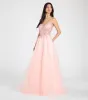 Mae Corset Lace-Up A-Line Ball Gown sold by Windsor
