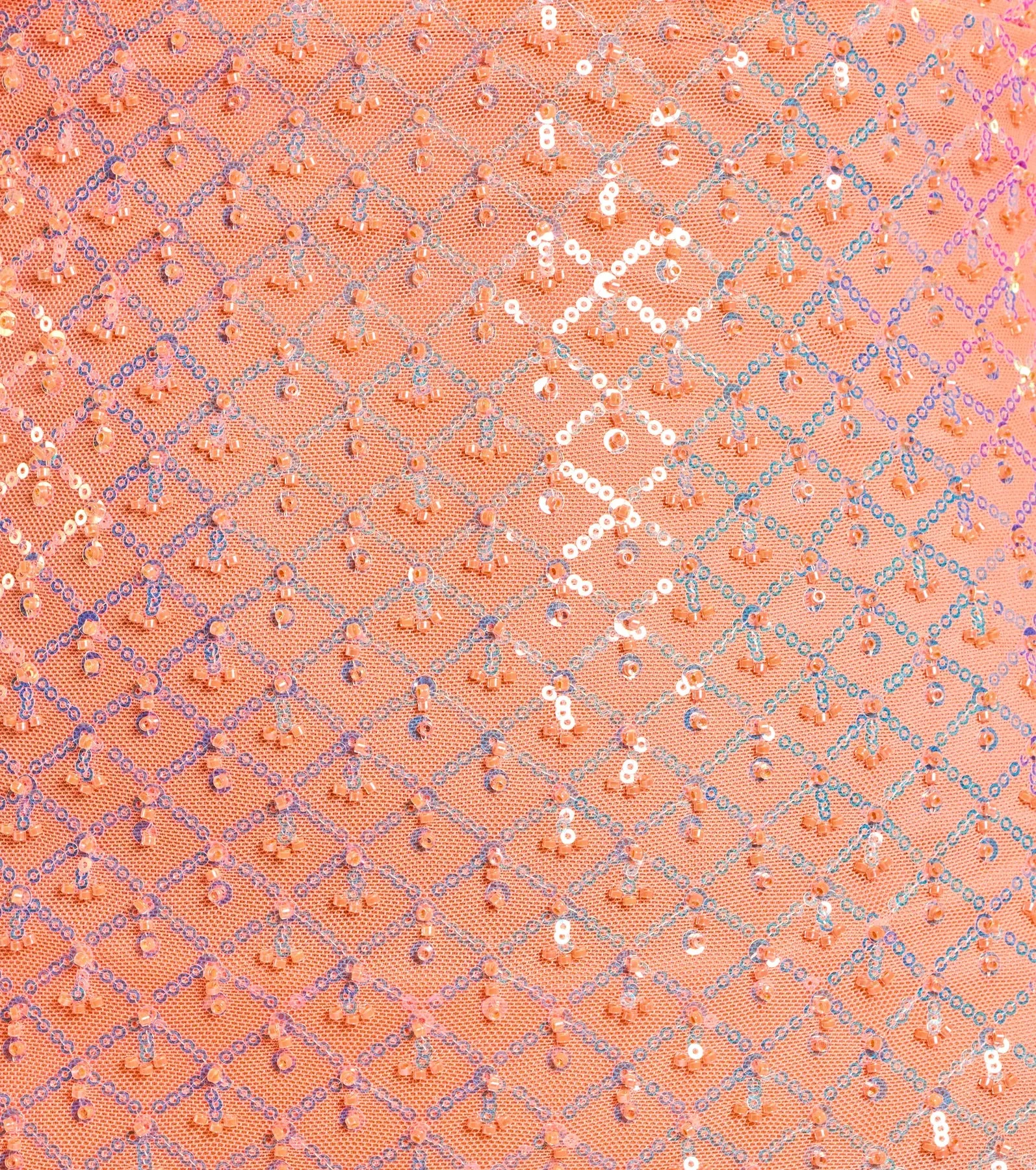 Adrianna Strapless Mermaid Sequin Bead Formal Dress sold by Windsor product image thumbnail 3