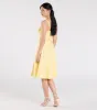 Playful And Pretty Corset Lace-Up Midi Dress sold by Windsor