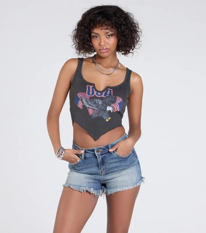 USA Graphic Tank Top sold by Windsor
