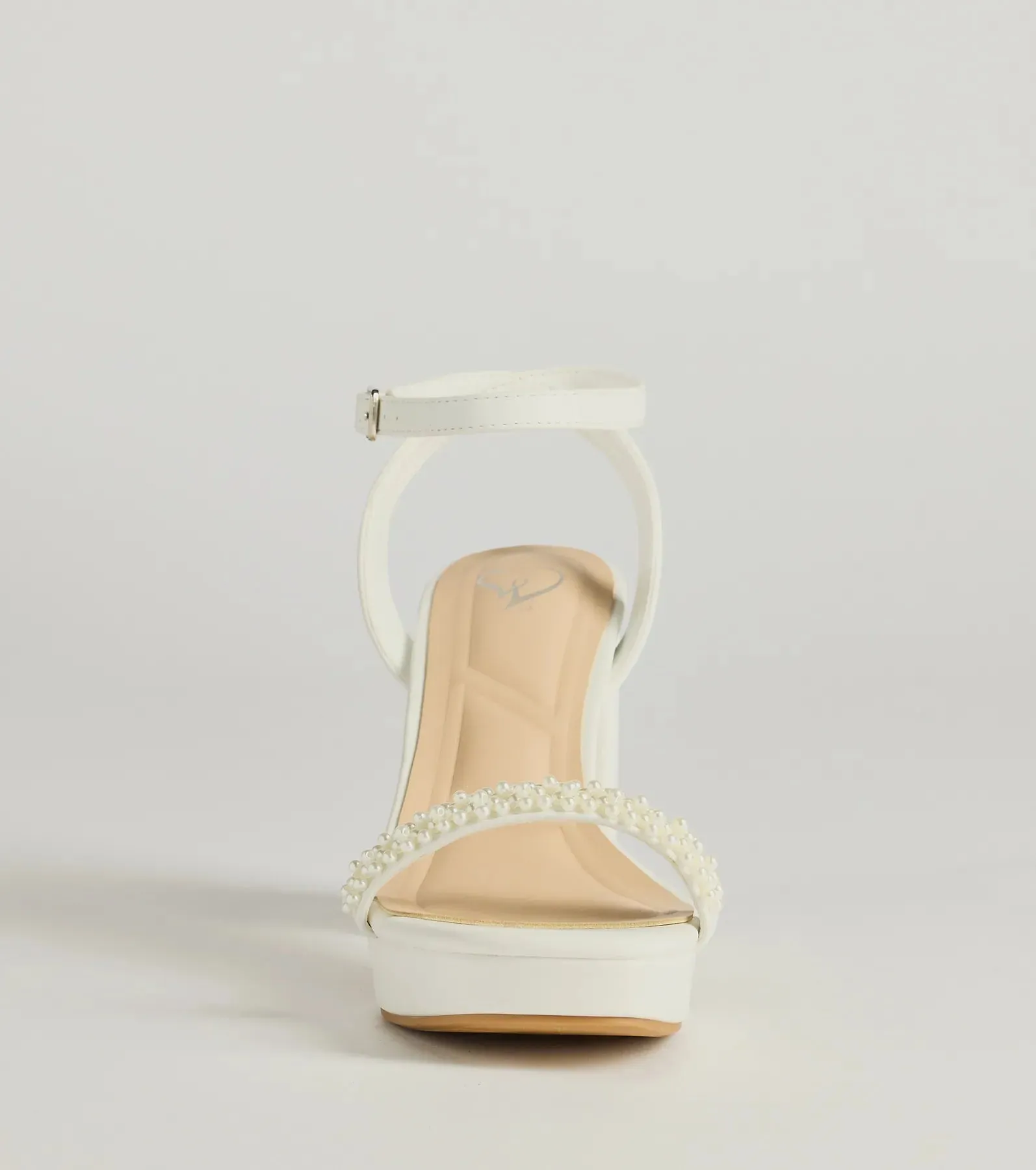 Another Status Faux Pearl Platform Heels sold by Windsor product image thumbnail 3