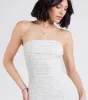 Romance Dreamer Strapless Bodycon Lace Mini Dress sold by Windsor