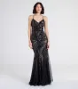Brooke Lace-Up Mermaid Sequin Mesh Formal Dress sold by Windsor