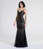 Brooke Lace-Up Mermaid Sequin Mesh Formal Dress sold by Windsor