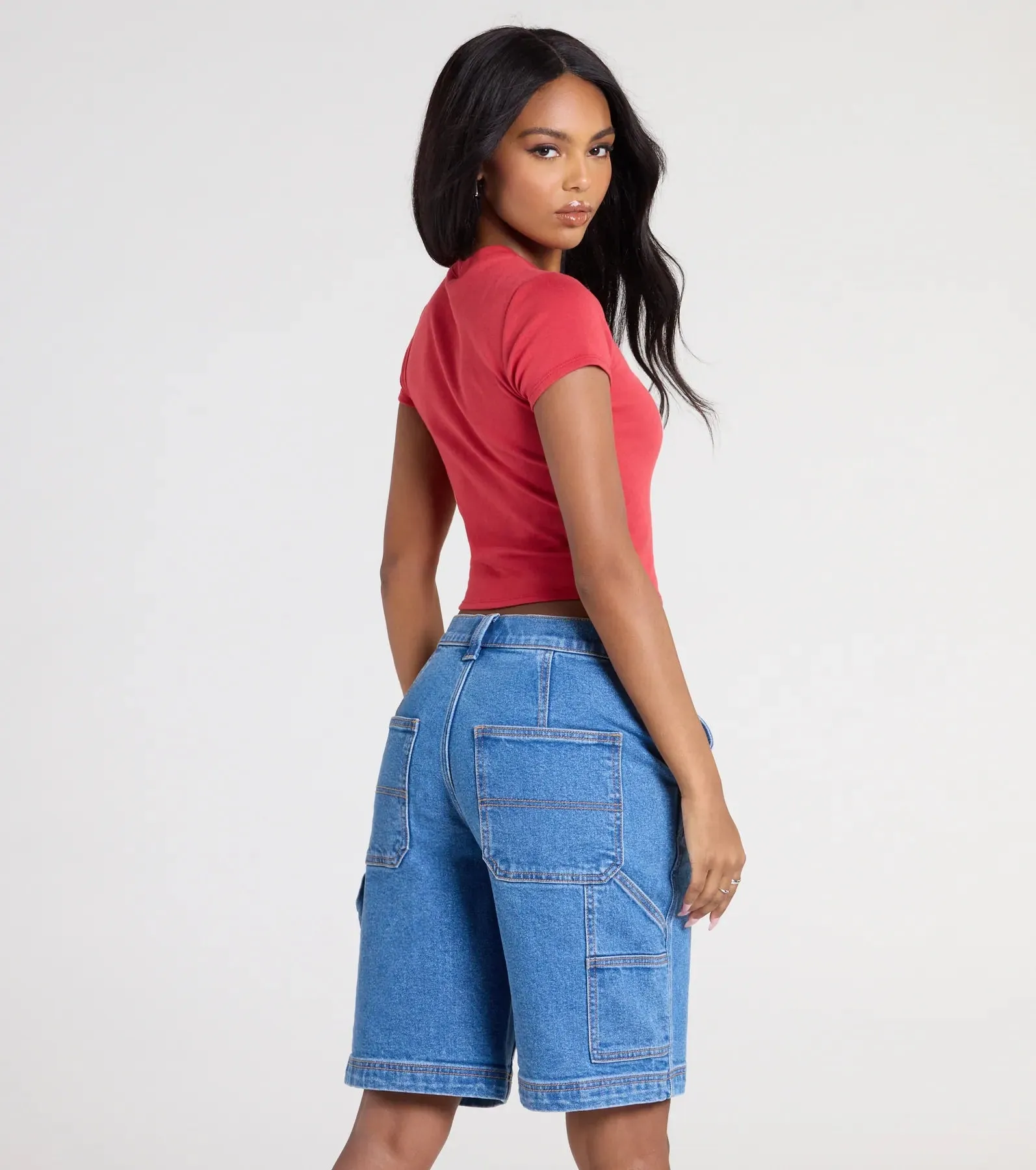 Feeling 23 Crop Graphic Tee sold by Windsor product image thumbnail 2