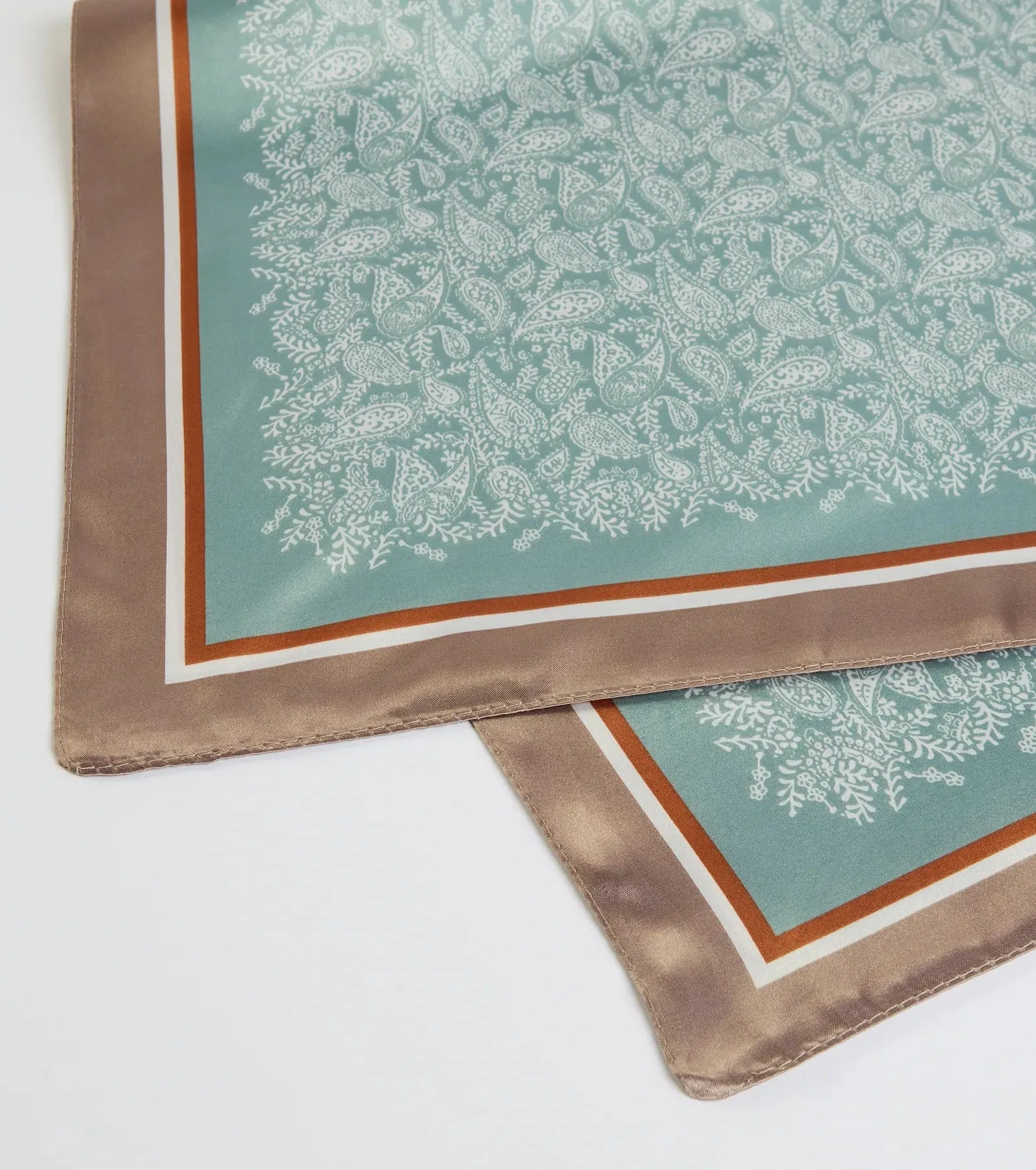 Chic And Breezy Paisley Satin Scarf sold by Windsor product image thumbnail 2