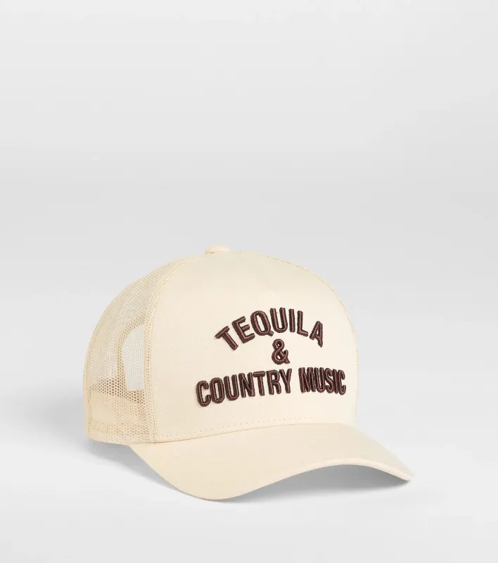 Tequila And Country Music Trucker Snap Back Hat sold by Windsor