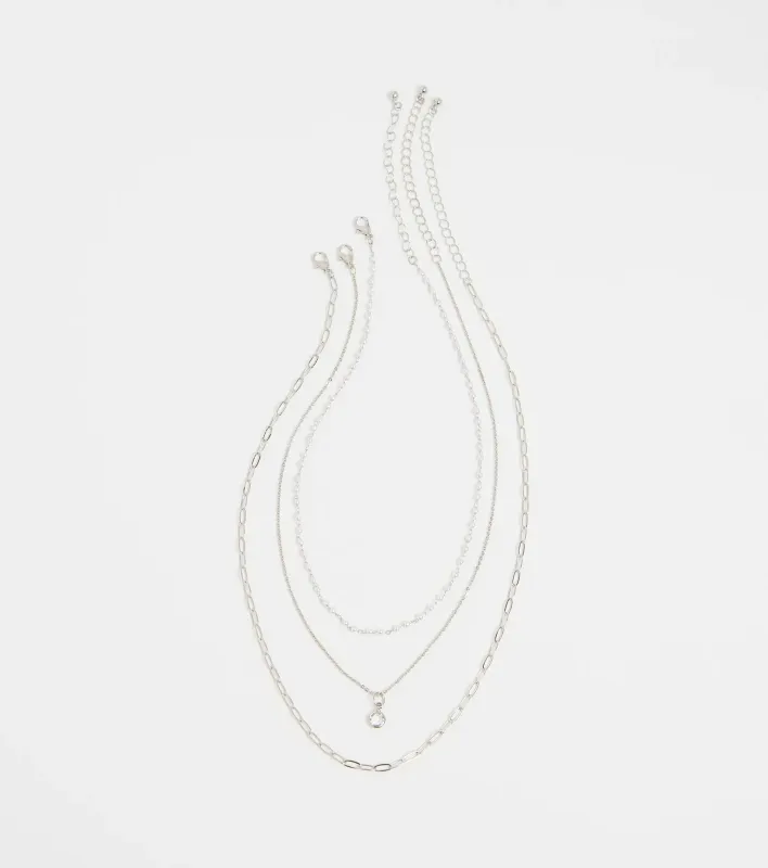 Perfectly Pretty Three Pack Necklace Set sold by Windsor