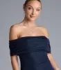 Nastassia Off-The-Shoulder Mermaid Glitter Formal Dress sold by Windsor
